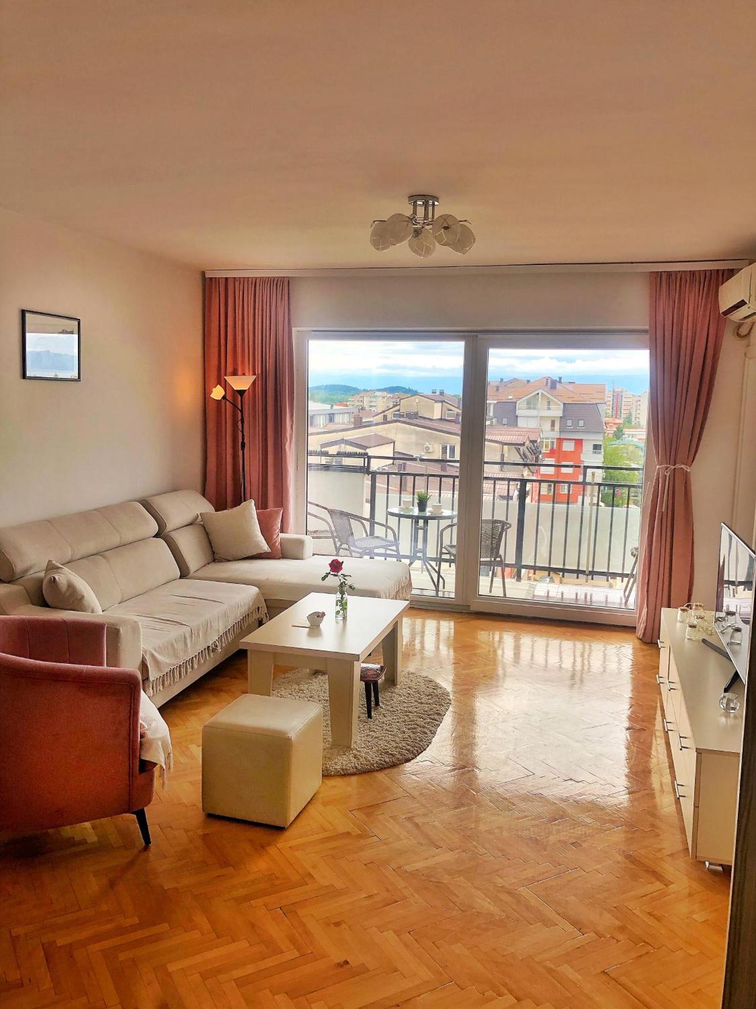 Nadia Apartment Ohrid With Lake View Exterior foto